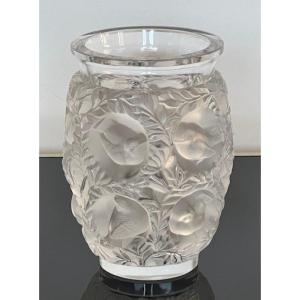 Lalique Vase en Cristal Modèle Bagatelle 