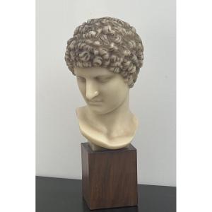 Head Of Hermes In Wax After Praxiteles 