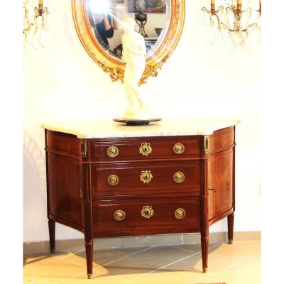 Commode Louis XVI En Acajou D,époque XVIIIéme Estampillée 