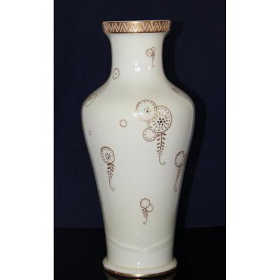 Vase En Porcelaine De Sèvres 1923 D'époque  Art-déco 