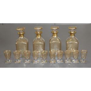 Baccarat Liquor Cellar Service In Golden Crystal