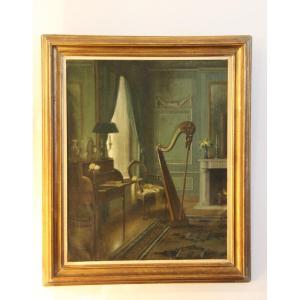 Louis XVI Interior Painting Painting