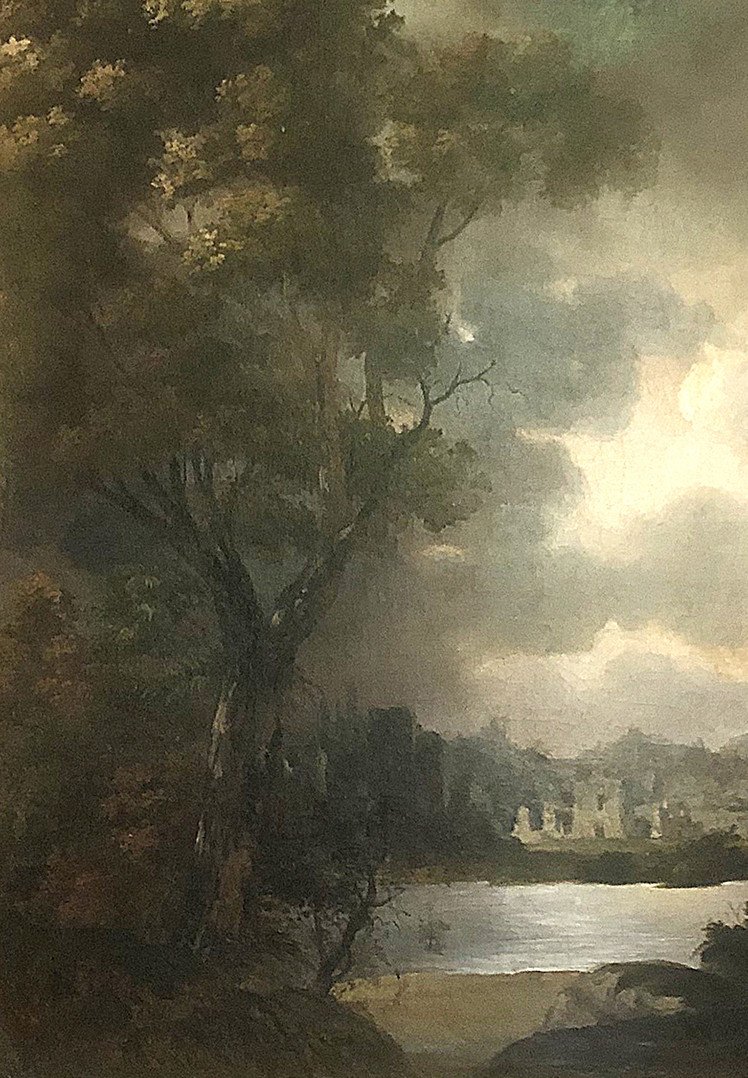 Ecole napolitaine, XVIIe siècle, Paysage imaginaire-photo-3