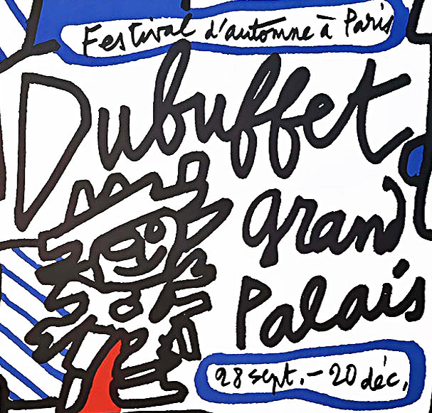 Coucou Bazar By Jean Dubuffet (1901-1985) On Arches Vellum, 159.5 X 115 Cm-photo-2