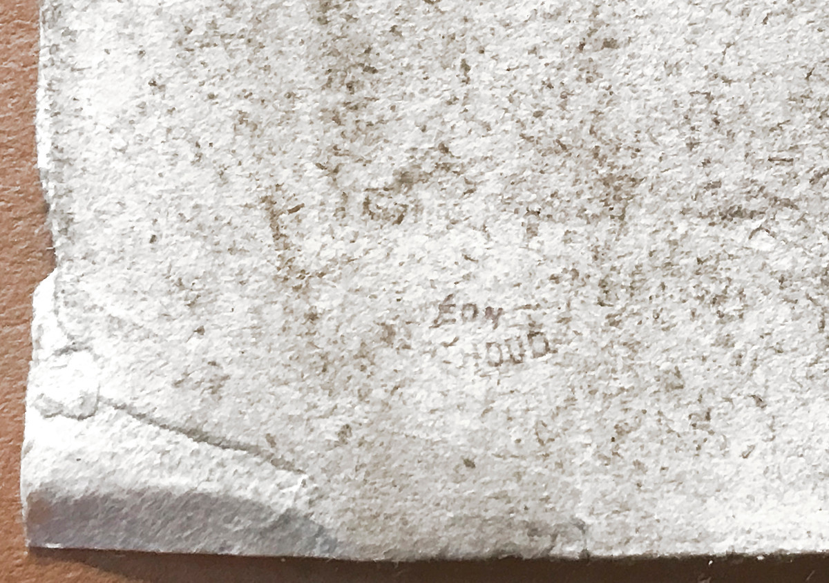 Paysage de la campagne romaine par Léon Berthoud (1822-1892)-photo-3