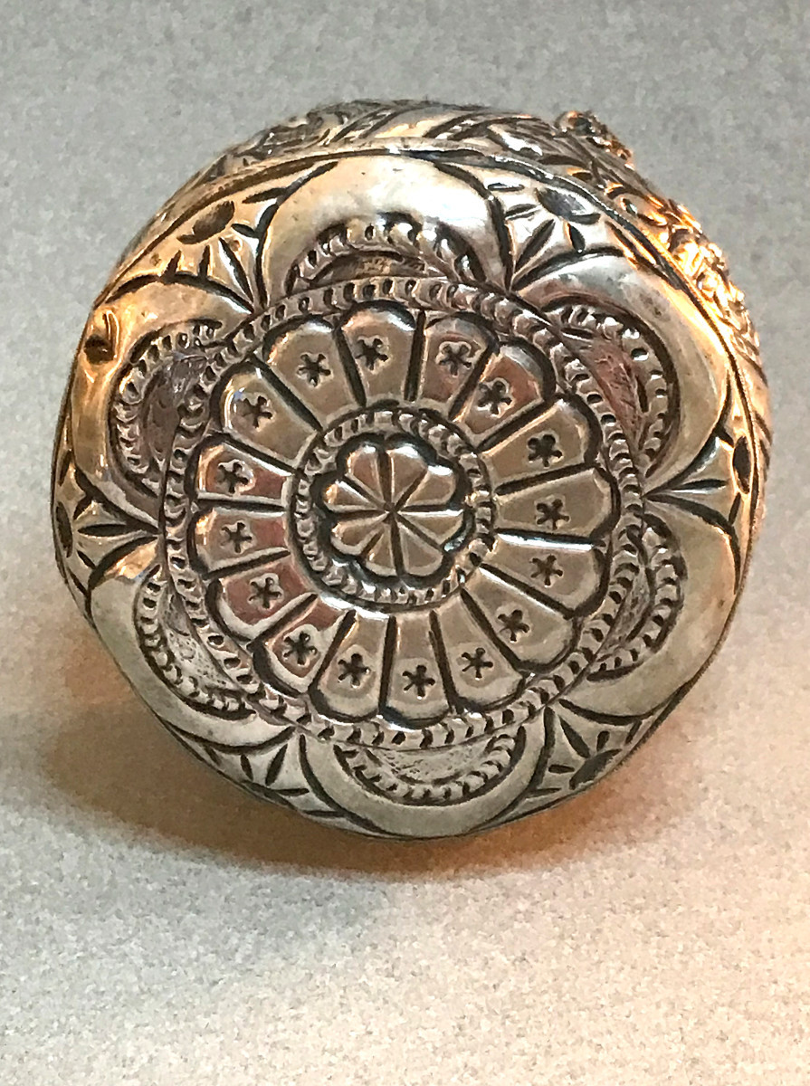 Deux boîtes en argent, Tunisie, début XXe siècle-photo-2