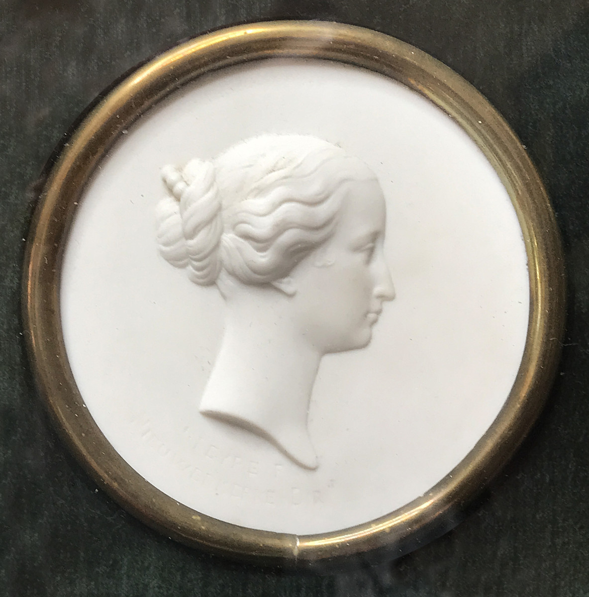 The Imperial Family In Medallions, Sèvres Biscuits, Jules-constant Peyre, 1867-photo-3