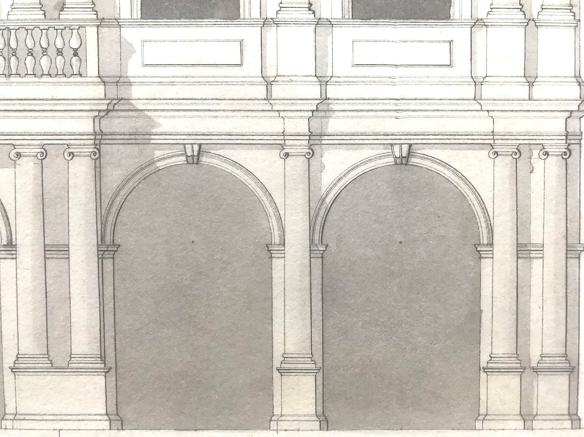Dessins pour un concours d'architecture par Nouël, 1880-1881-photo-5