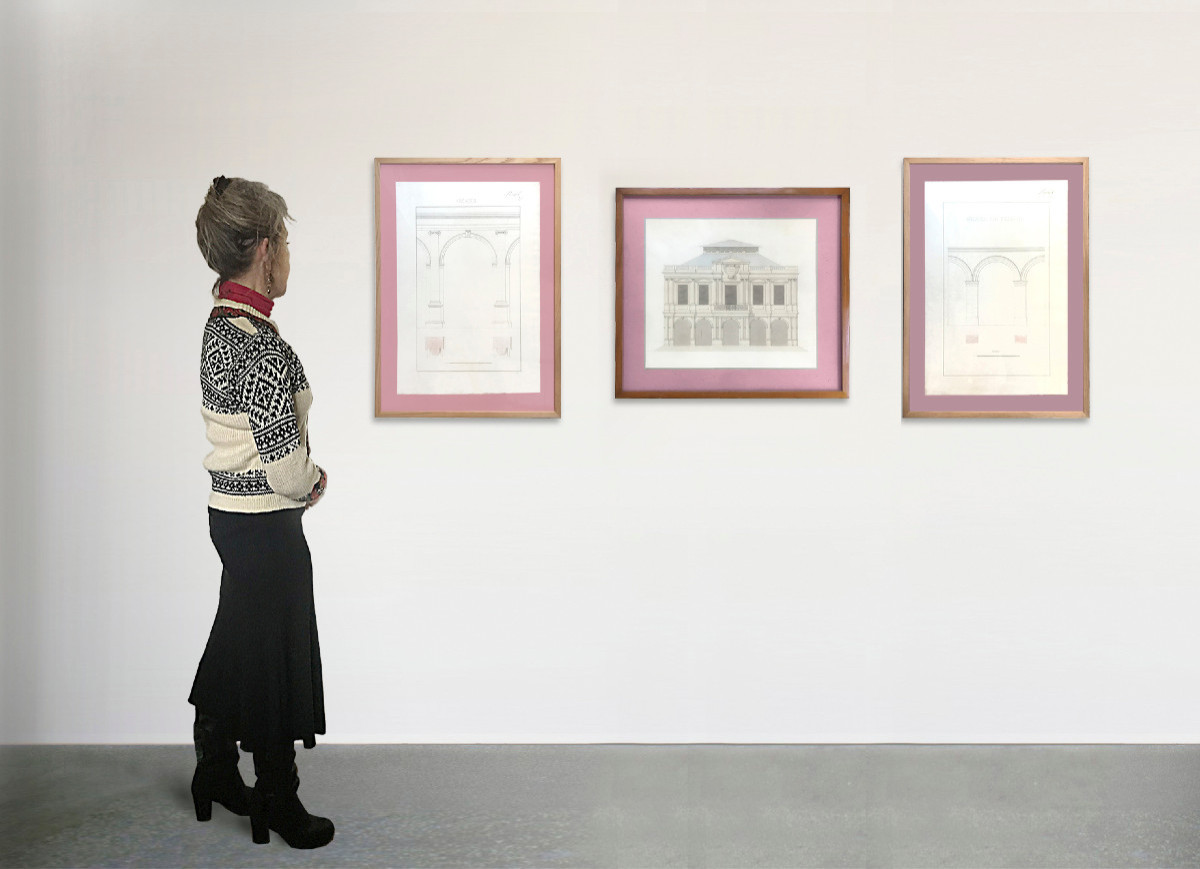 Dessins pour un concours d'architecture par Nouël, 1880-1881-photo-7