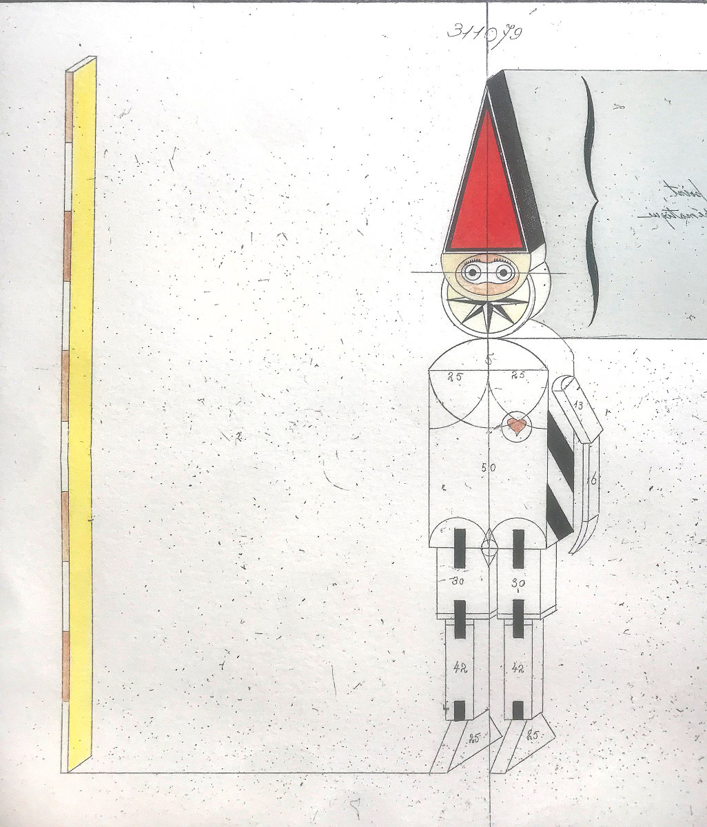 Massimo De Stefani (1918-1996), Superfly" And "mekano",  Hand-colored Engravings-photo-1