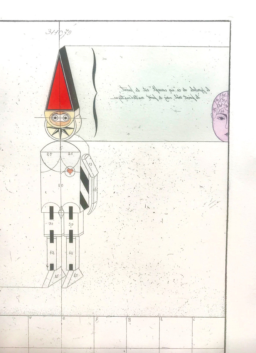 Massimo De Stefani (1918-1996), Superfly" And "mekano",  Hand-colored Engravings-photo-3