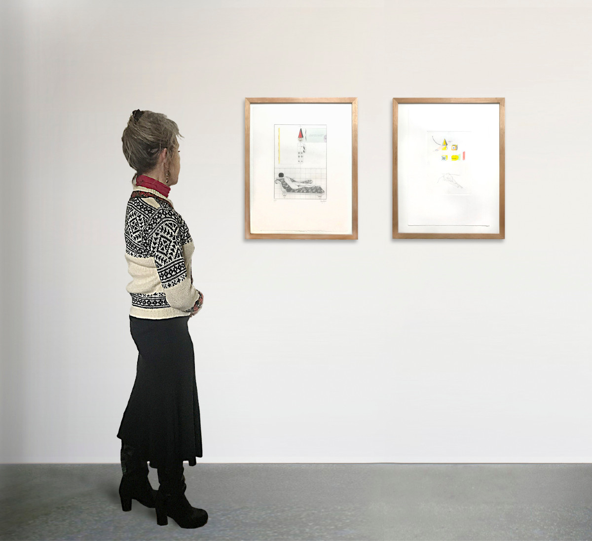 Massimo De Stefani (1918-1996), Superfly" And "mekano",  Hand-colored Engravings-photo-4