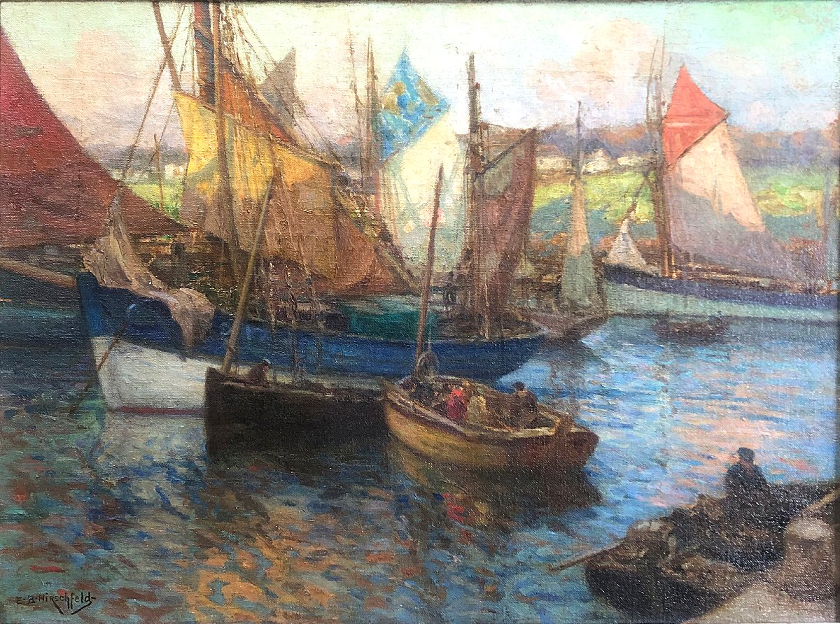 Emil-benediktoff Hirschfeld (1867–1922), The Port Of Concarneau