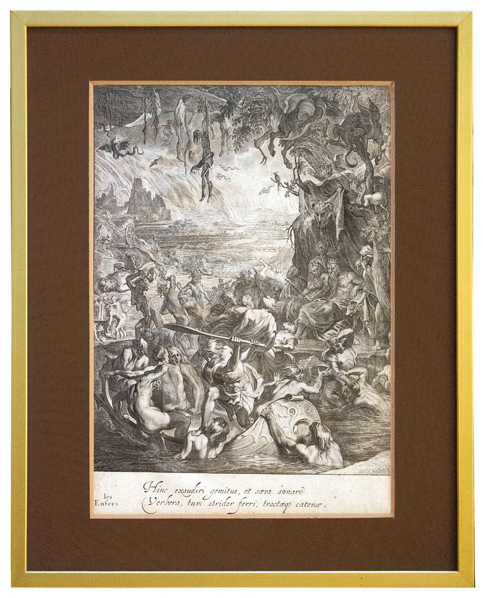 Cornelis II Bloemaert (v.1603-v.1692), Estampes au burin pour Tableau Du Temple Des Muses, 1655-photo-3
