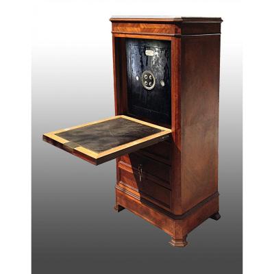 Rare Weekly Cabinet / Safe, Early 20th Century