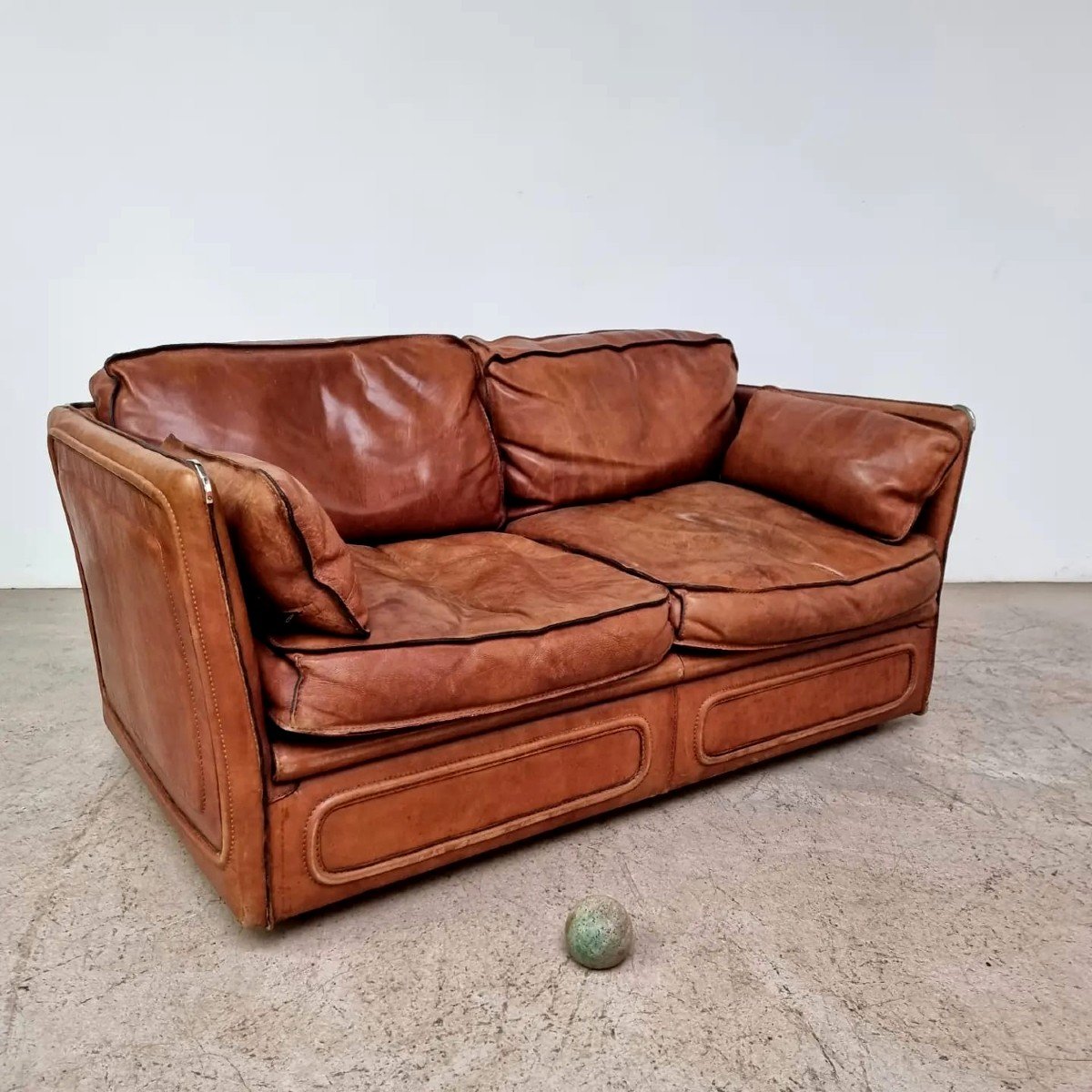 Canapé cuir Roche et Bobois-photo-4