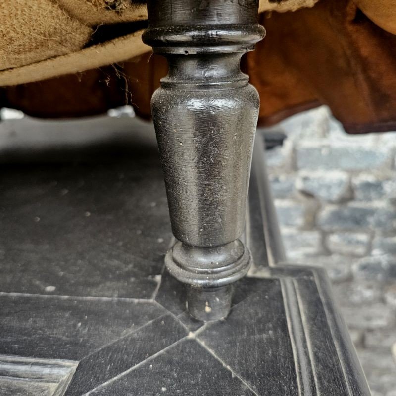 Pair Of Niii Leather Armchairs-photo-4