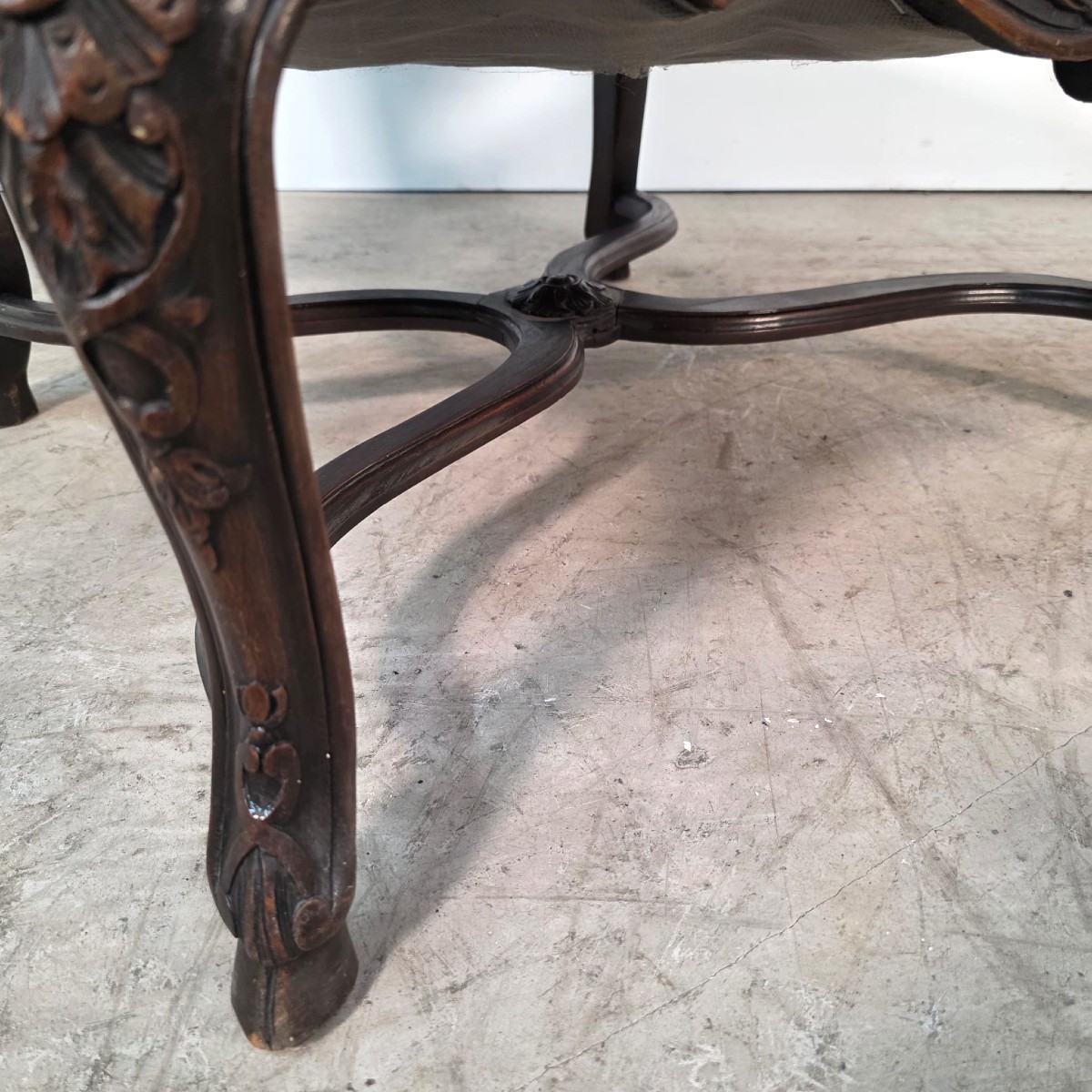 Paire de fauteuils Régence à haut dossier-photo-5