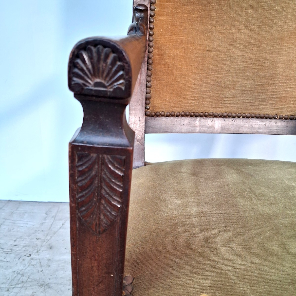 Pair Of Empire Period Armchairs-photo-2