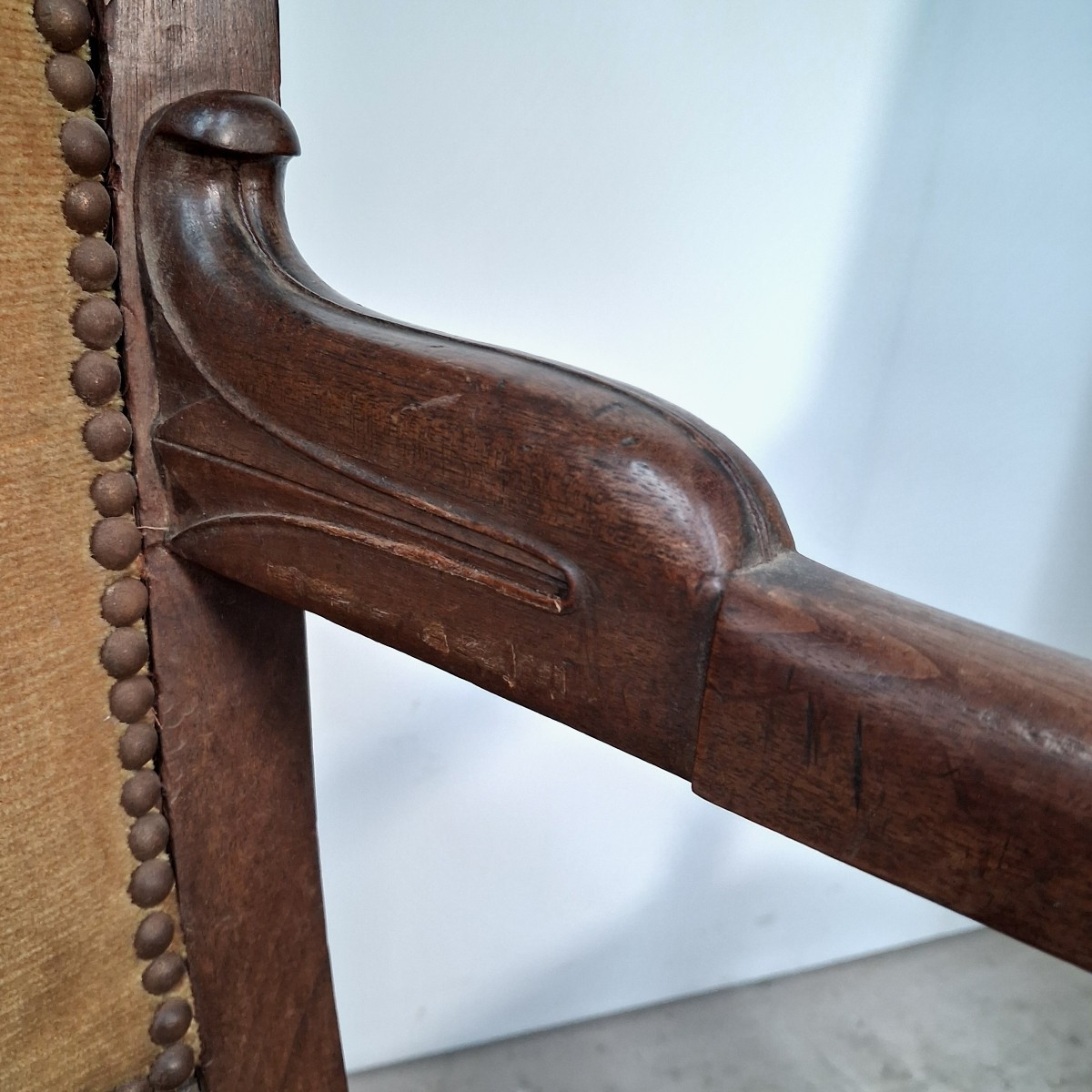 Pair Of Empire Period Armchairs-photo-3