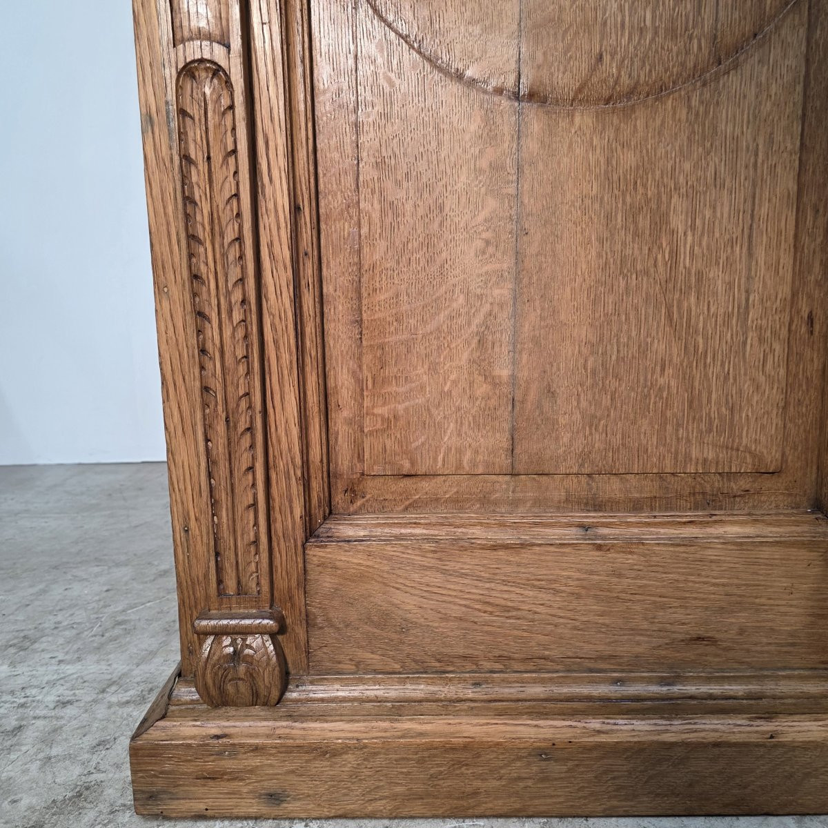 Bar d'estaminet en chêne vers 1900-photo-4