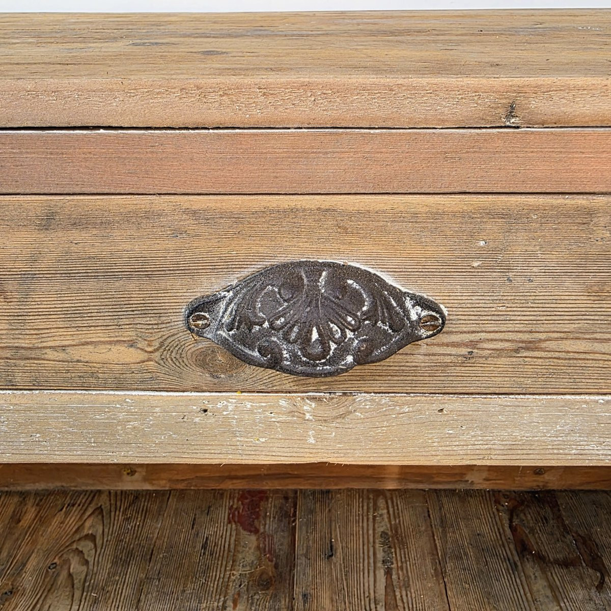 Comptoir de magasin à volutes début 19ème-photo-3