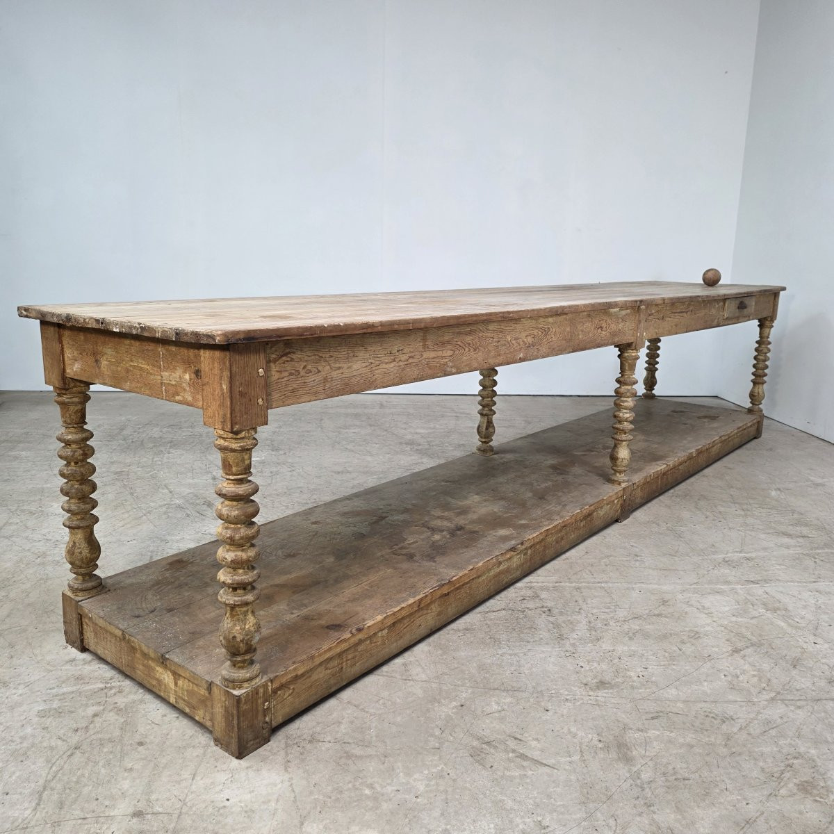 Grande table de drapier 19ème -photo-6