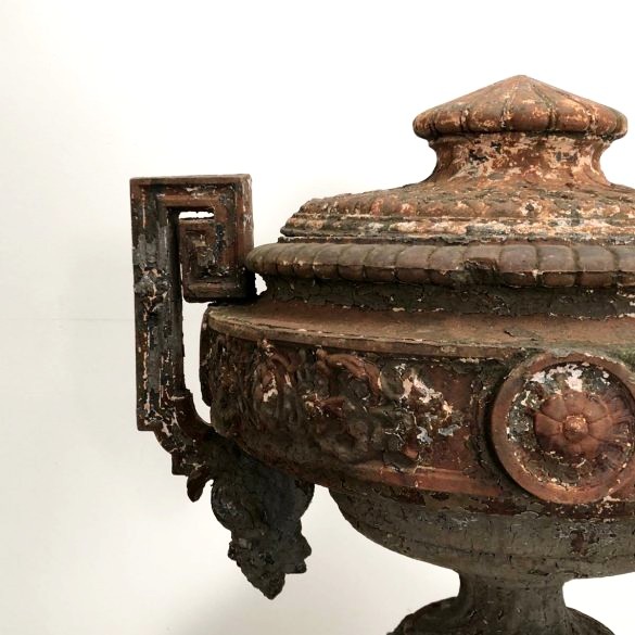 Vasque en fonte XIXéme-photo-2