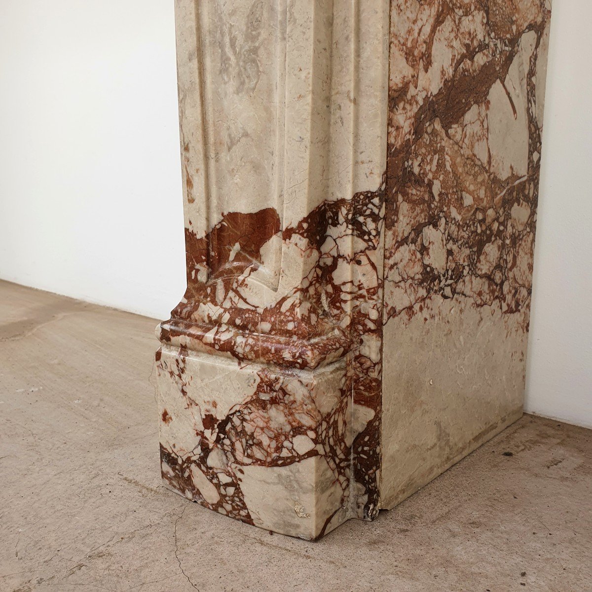 Cheminée en marbre de style LXV-photo-4