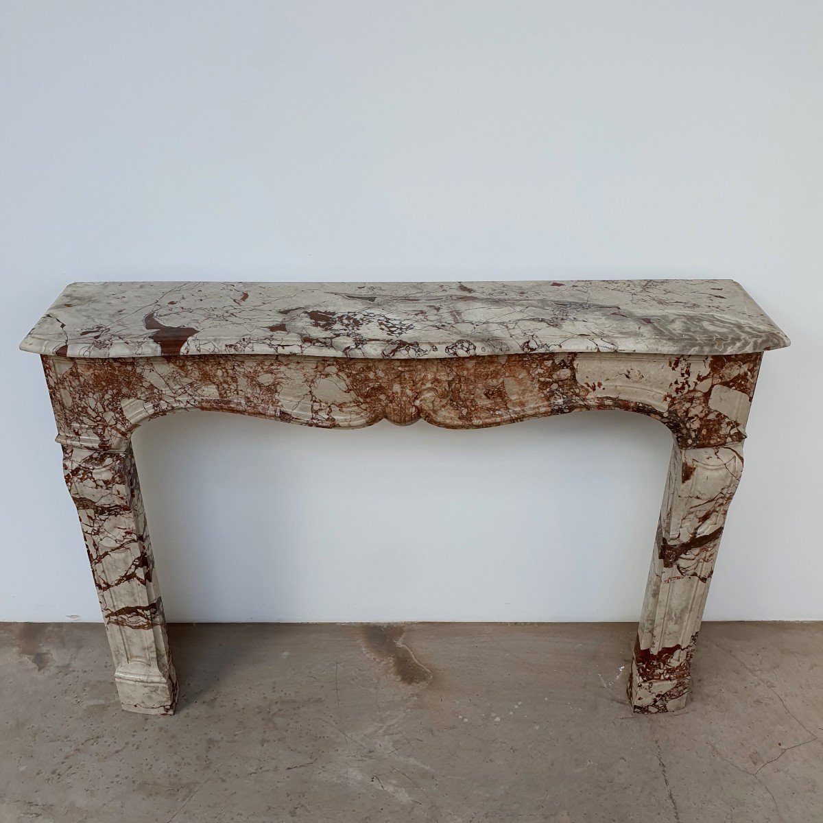 Cheminée en marbre de style LXV-photo-4