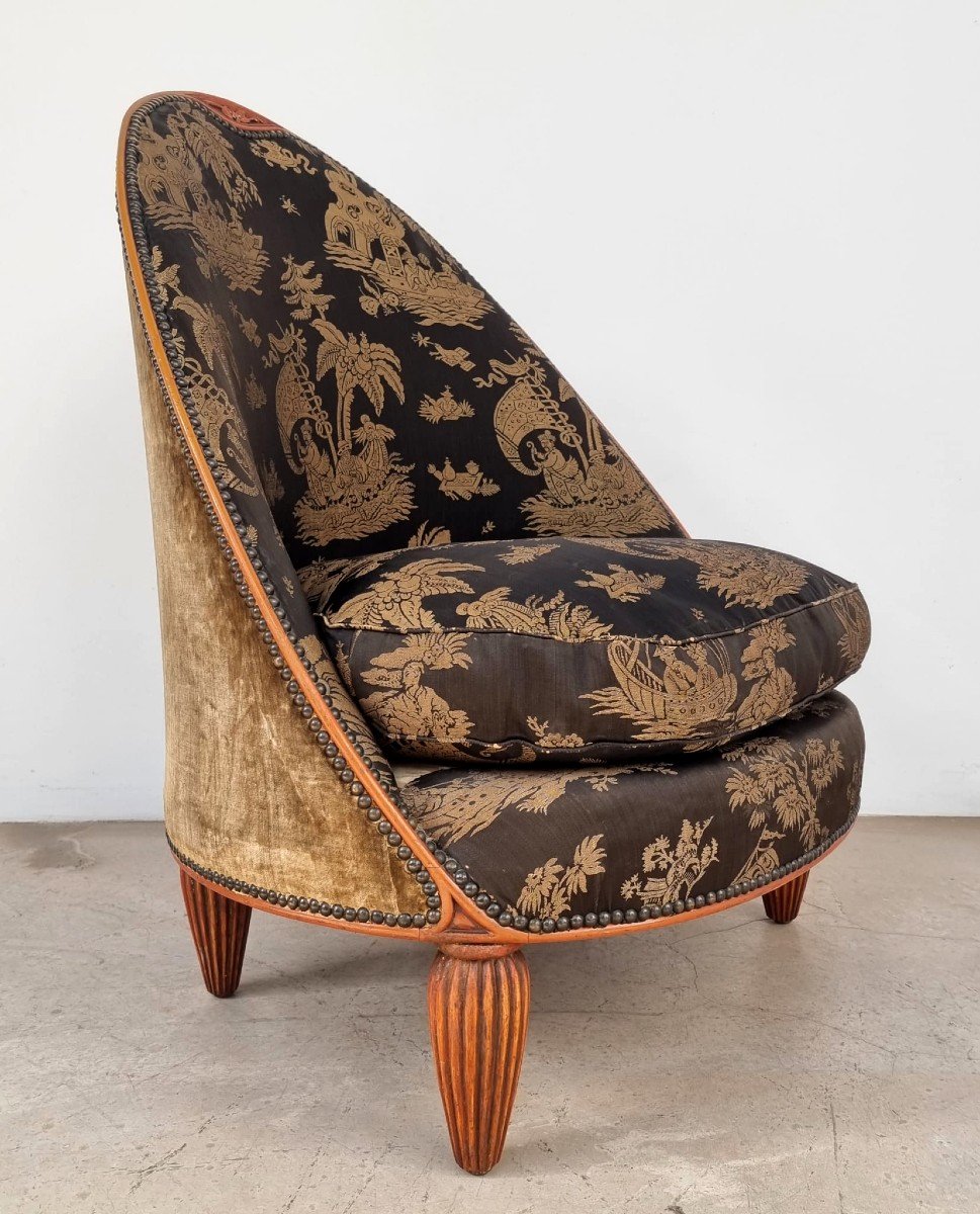 Fauteuil 1925 de Paul Follot-photo-6