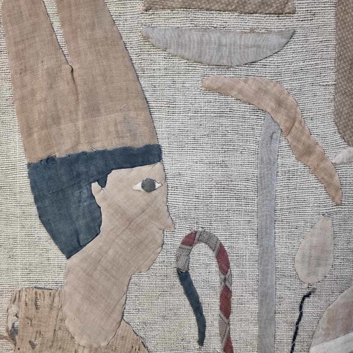 Tenture à décor d'Egyptiens 1900-photo-2