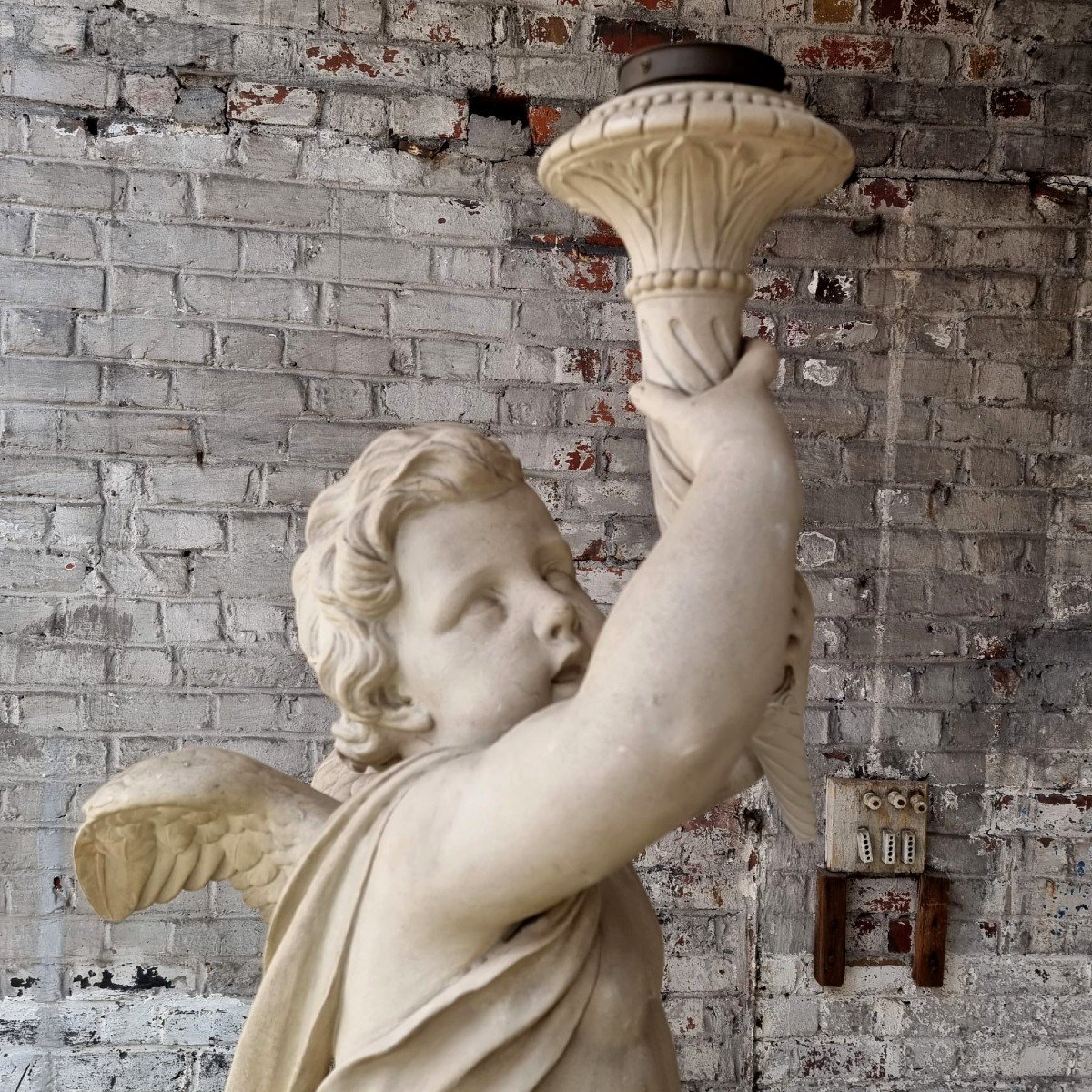 Torchere Cherub-photo-3
