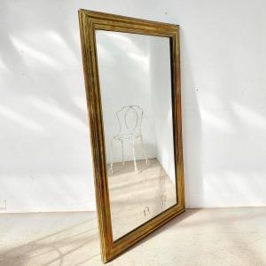 Miroir moulure en laiton