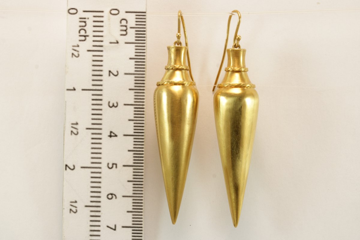 Boucles d'oreilles anciennes or-photo-3