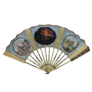 Antique Grand Tour Fan