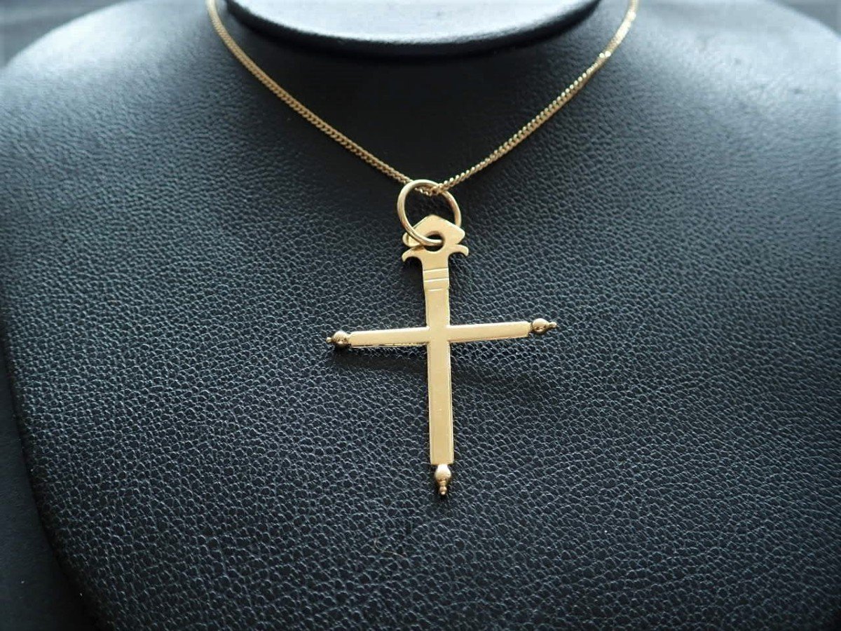 Croix Latine de Savoie Or 18 Carats-photo-3