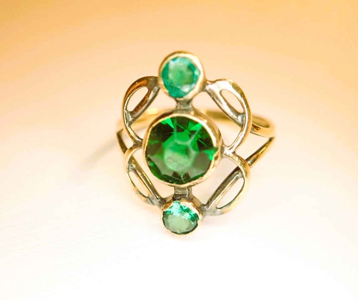 Bague  or rose 18 carats