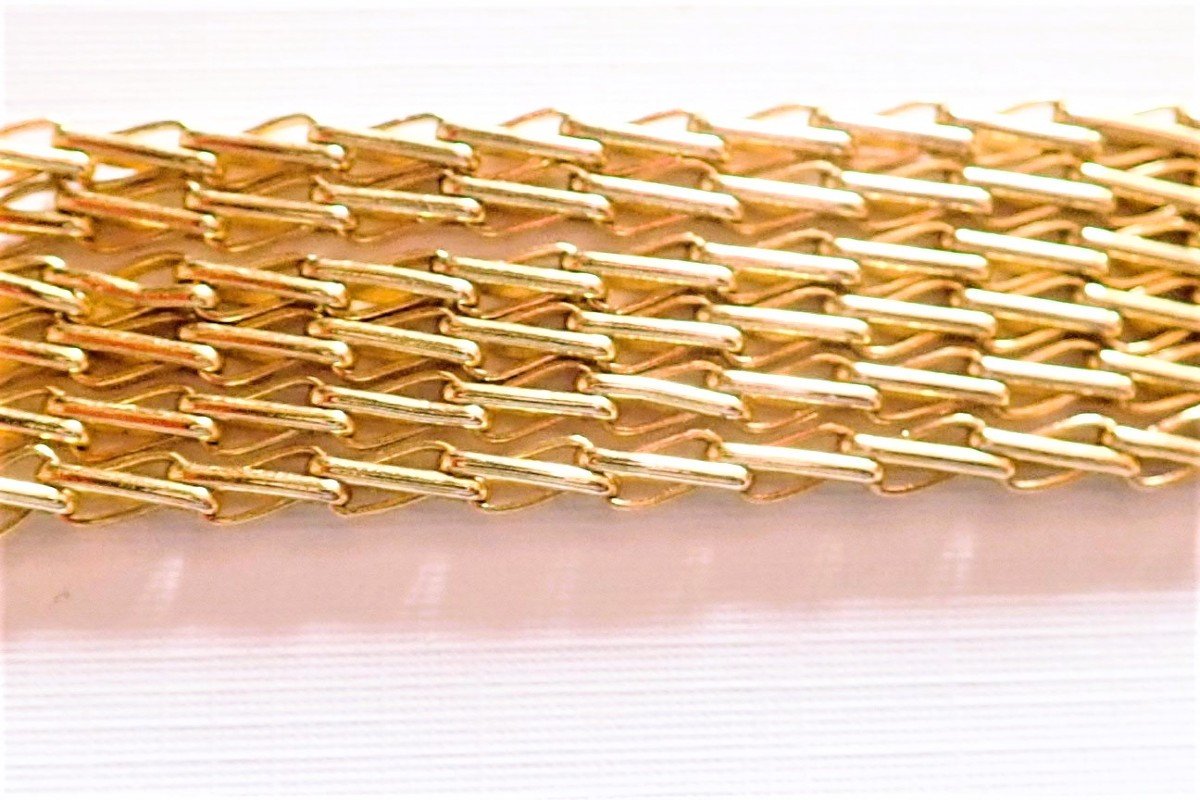 Vintage 18k Gold Bracelet-photo-3