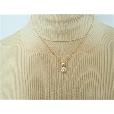  Pendentif  diamant or 18 carats-photo-2