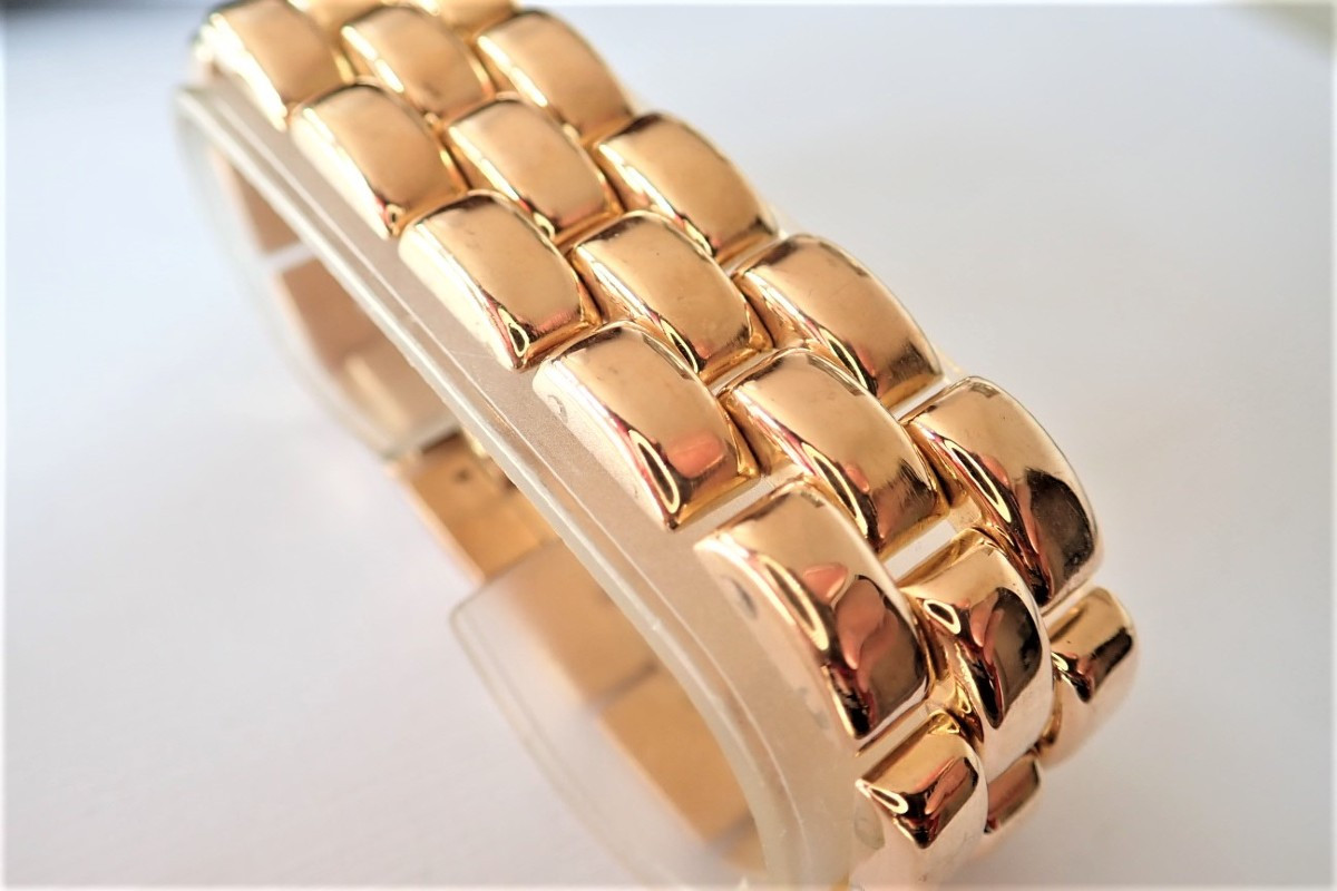 Bracelet Tank mailles godronnées-photo-4