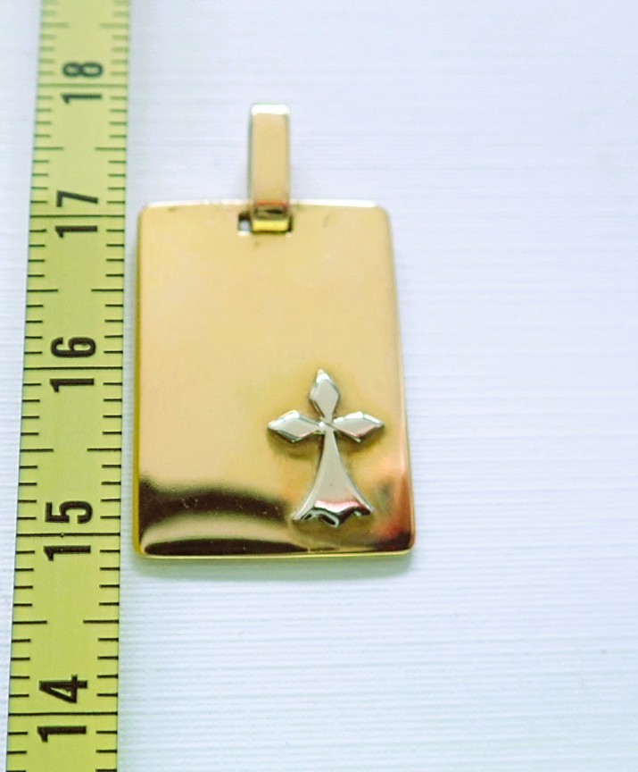 pendentif motif hermine de Bretagne or 18 carats-photo-2