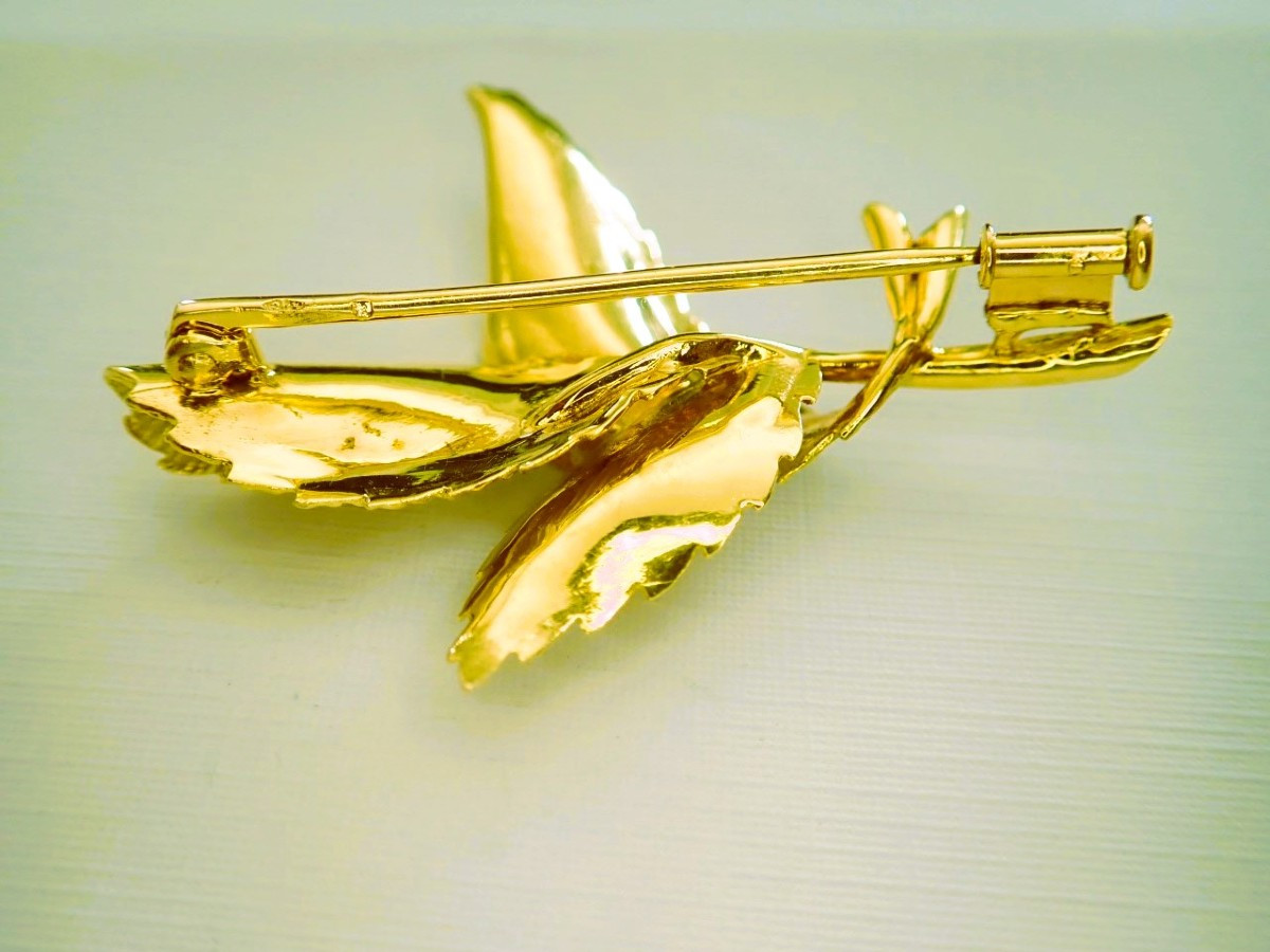 Broche or 18 carats-photo-2