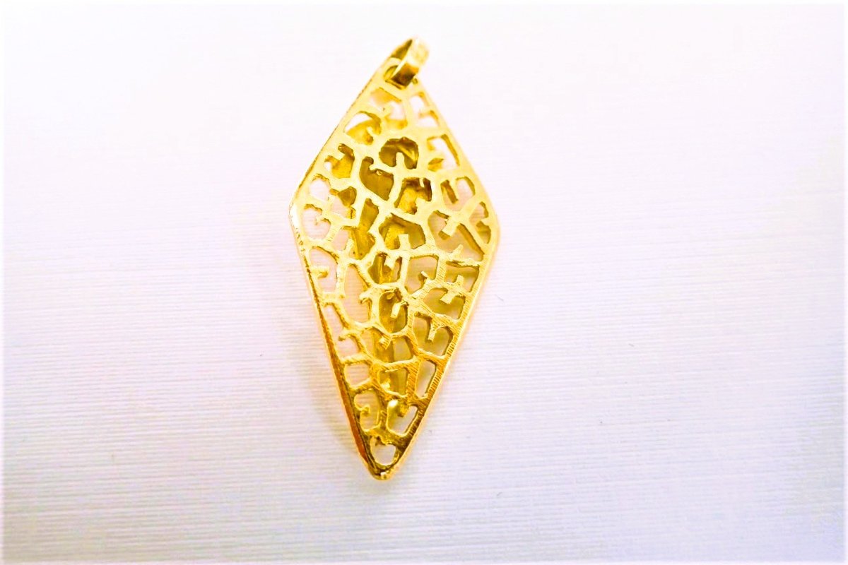 Pendentif Sainte Vierge or 18 carats-photo-2