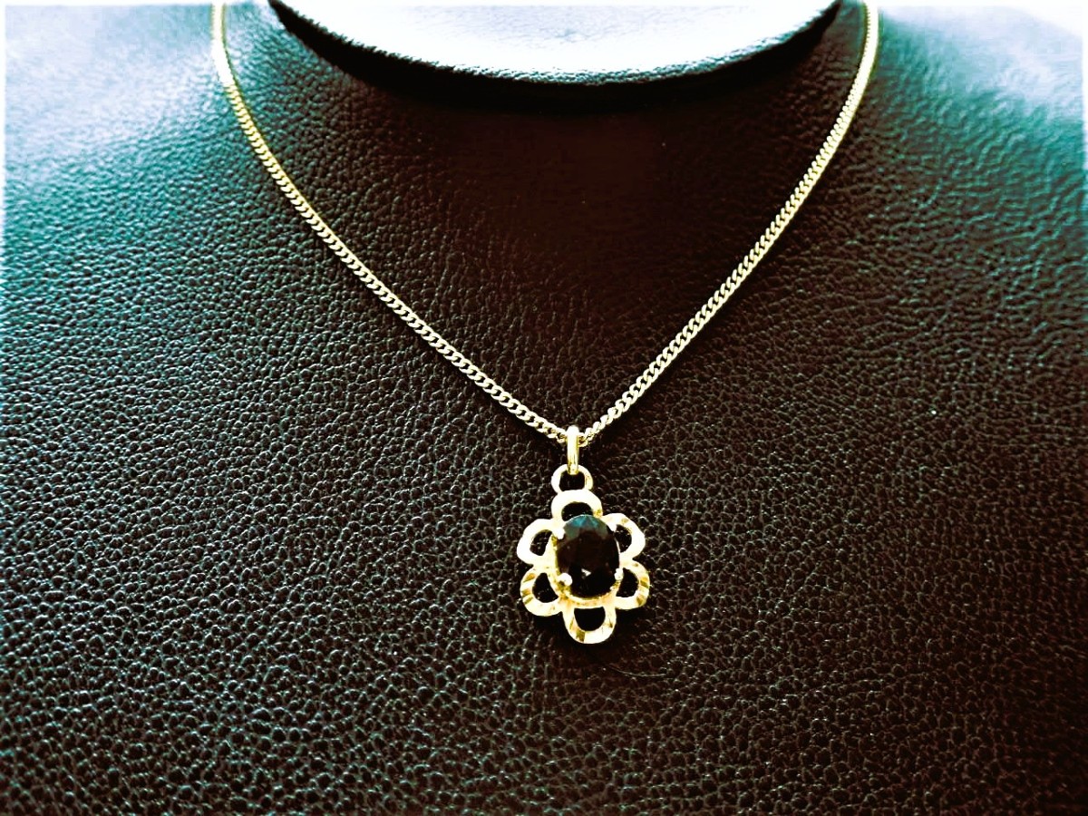 Sapphire Pendant Mounted In 18-carat Gold, 1960s