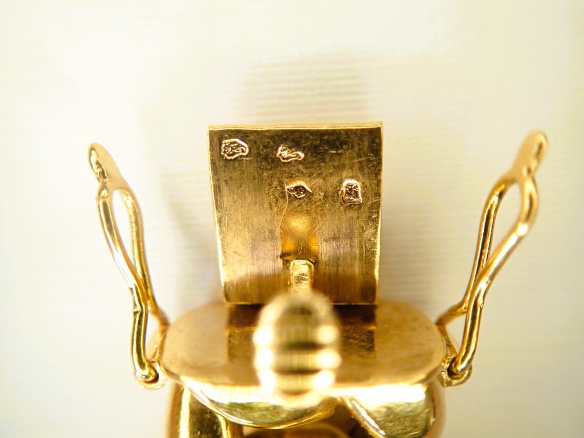 18-carat Gold Curb Chain Bracelet-photo-3