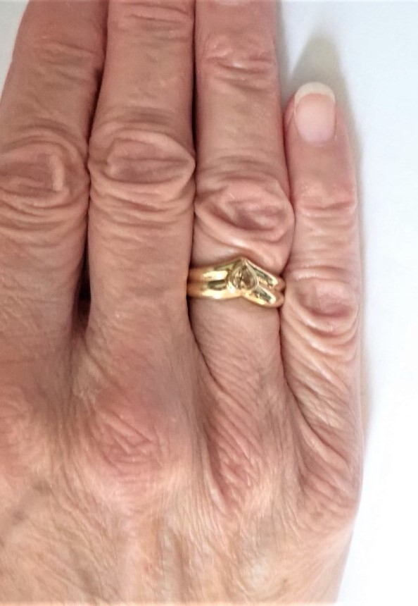 18-karat Gold Citrine Ring-photo-3