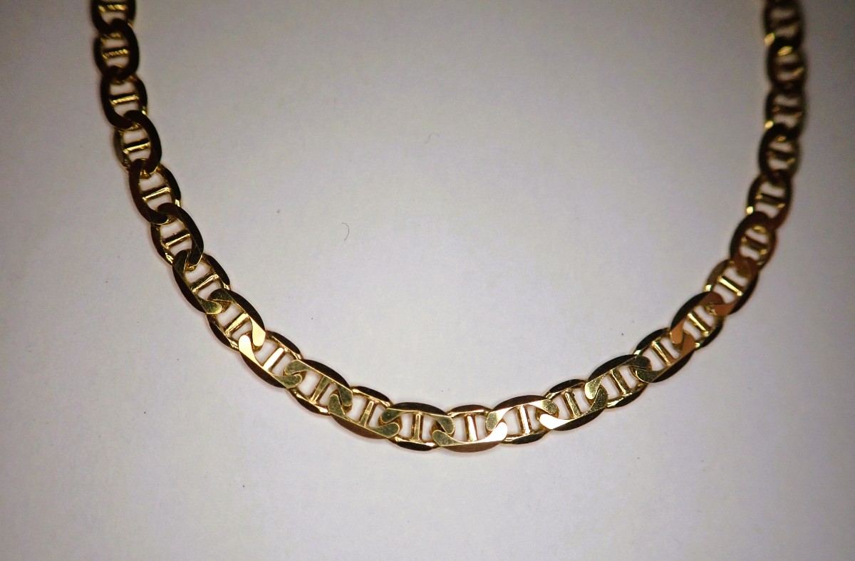 Gold Marine Mesh Bracelet -photo-2