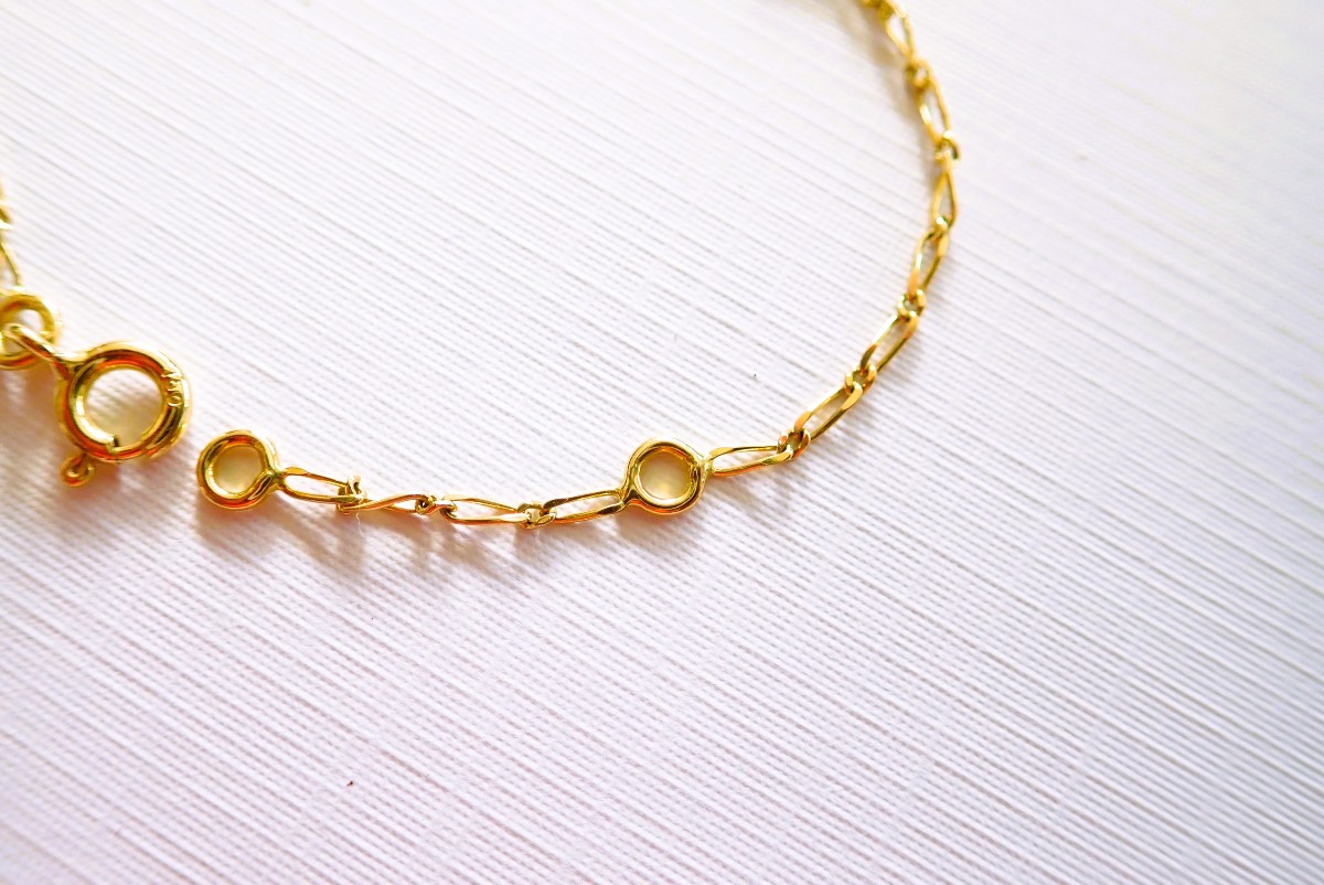 18-karat Gold Baby Bracelet-photo-2