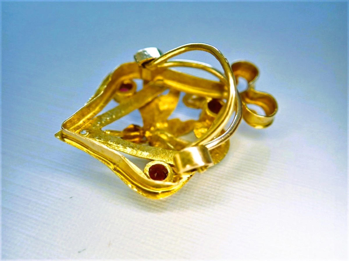 Art Deco Sautoir Slider Set With Diamonds-photo-2